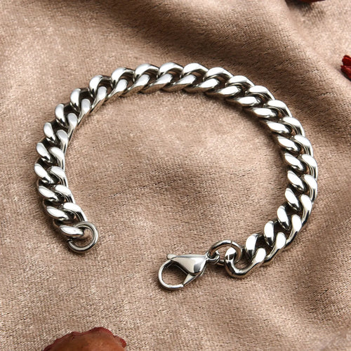 Stainless Steel Bracelet for Men - 8mm-14mm Wide